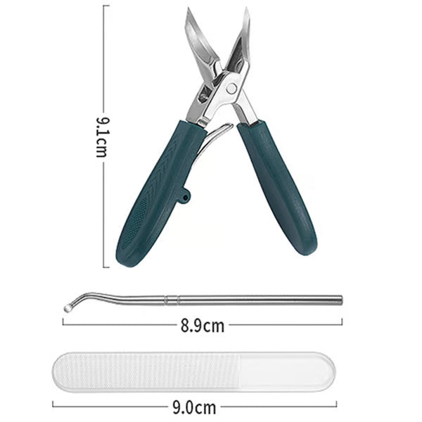 🔥Eagle Beak Angled Nail Clippers 3-Piece Set