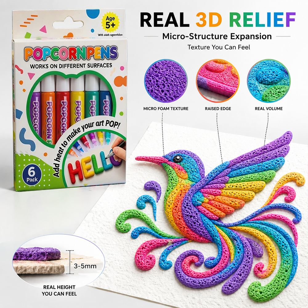 Save 50% by ordering today丨IEY® 3D Relief Art Pen – Turn Flat Drawings Into Touchable 3D Art✨✨