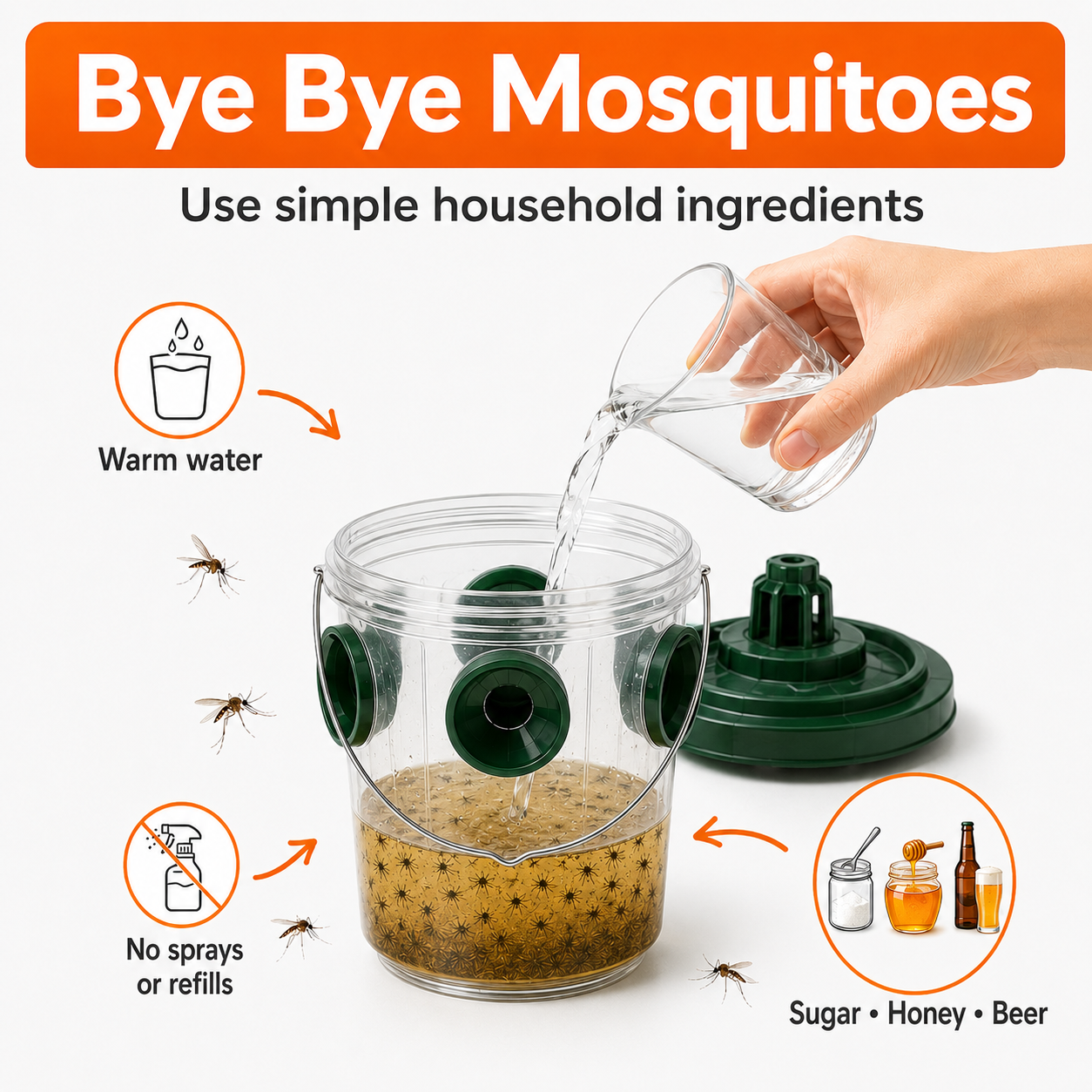 Kufber MosquiTrap Set