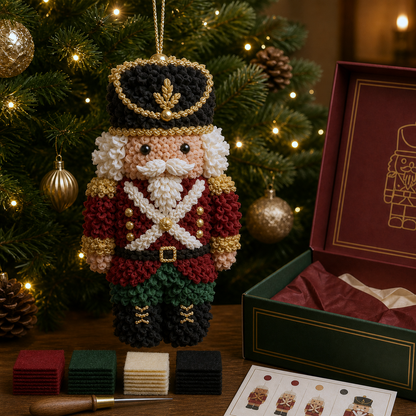 🔥49% Off Last Day - BUY 3 GET 1 FREE🔥 3D Fabric Poke Christmas Ornament Kit.